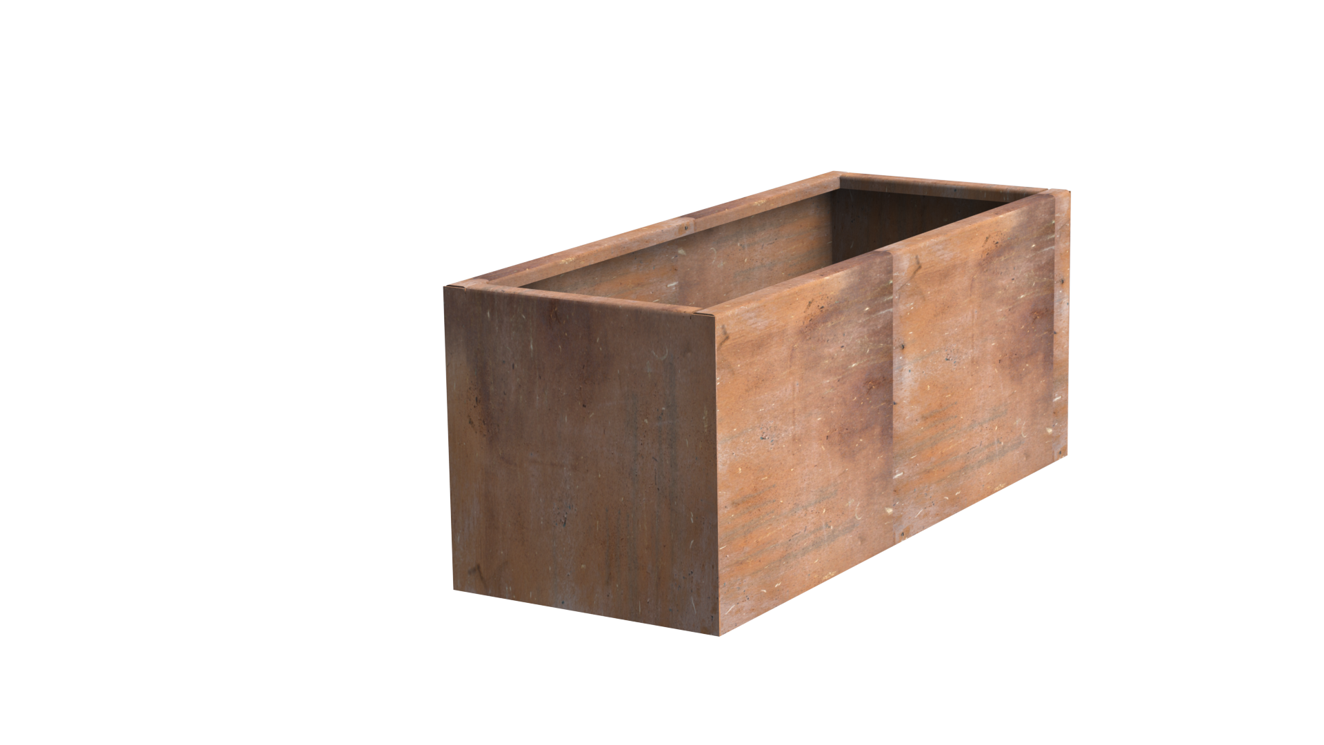 jardinières en acier corten