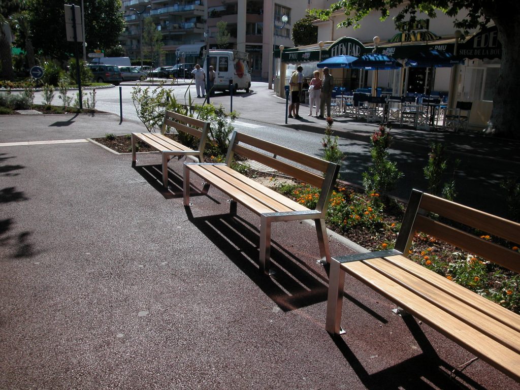 mobilier urbain acier fabrication vilcoq